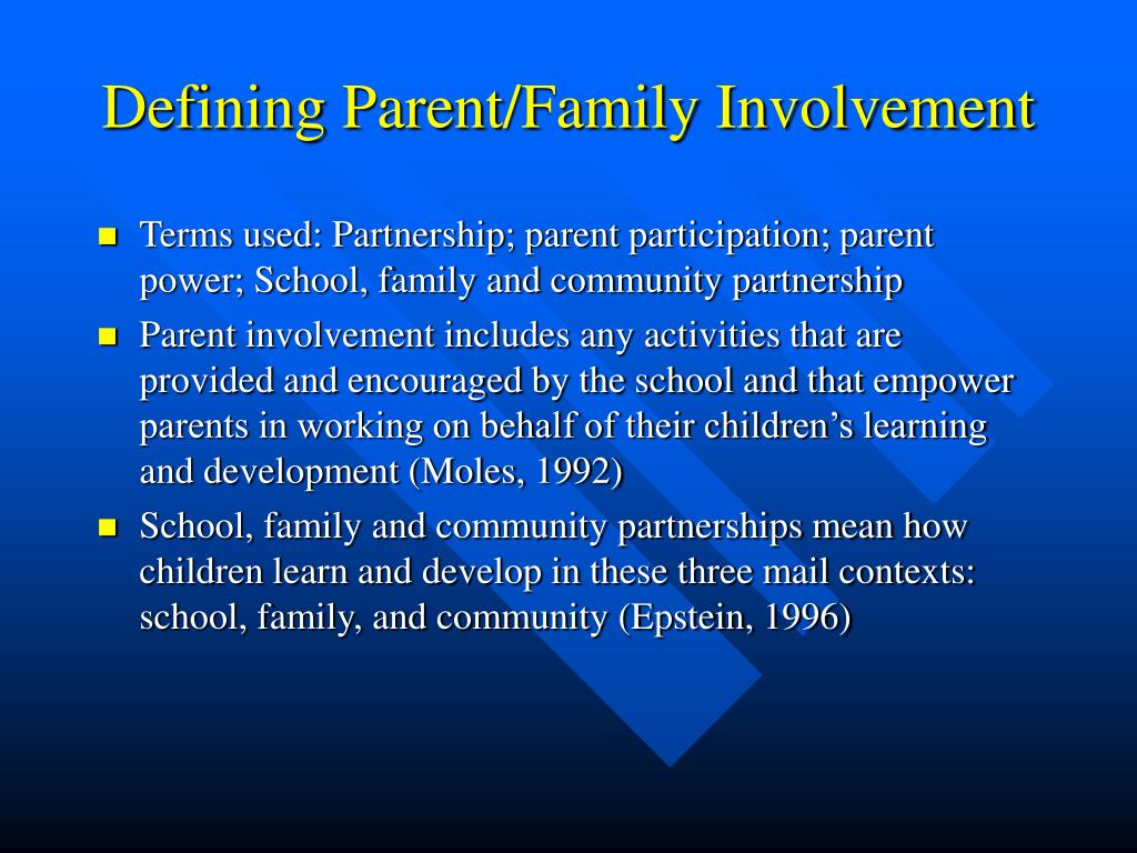 Iv. Community And Parental Involvement