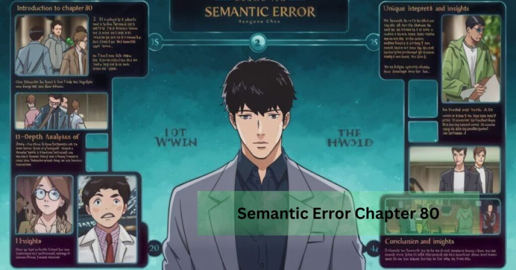 Semantic Error Chapter 80