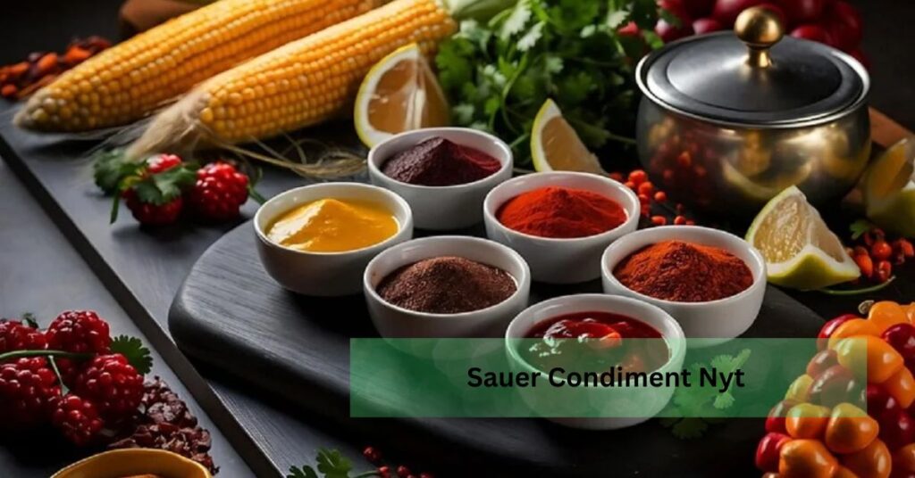 Sauer Condiment Nyt