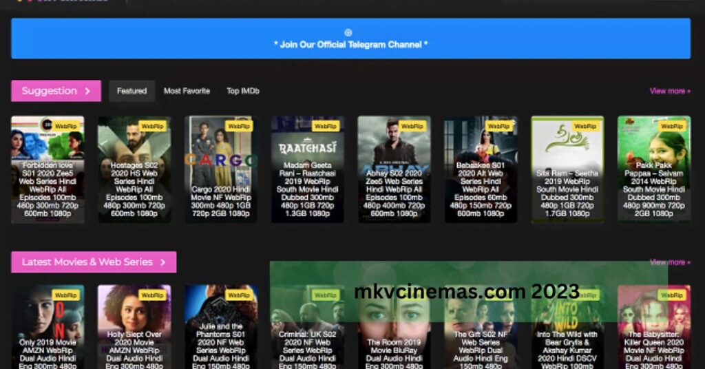 mkvcinemas.com 2023